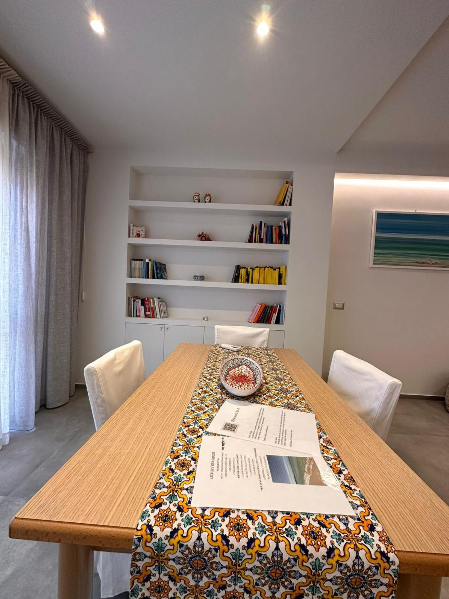 Ferienwohnung Luxury Sea House Trapani Exterior foto